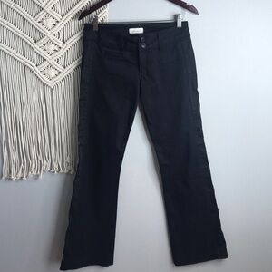 Bella Dahl black pants tuxedo striped Size 26